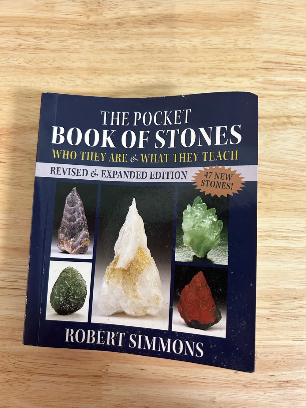The Pocket Book of Stones – Navy Cover, Multicolor Stone Images